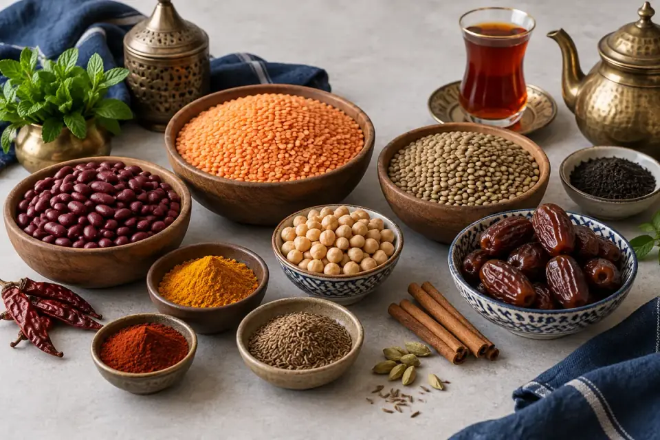 صورة توضيحية لمتاجر التموين والمنتجات الحلال